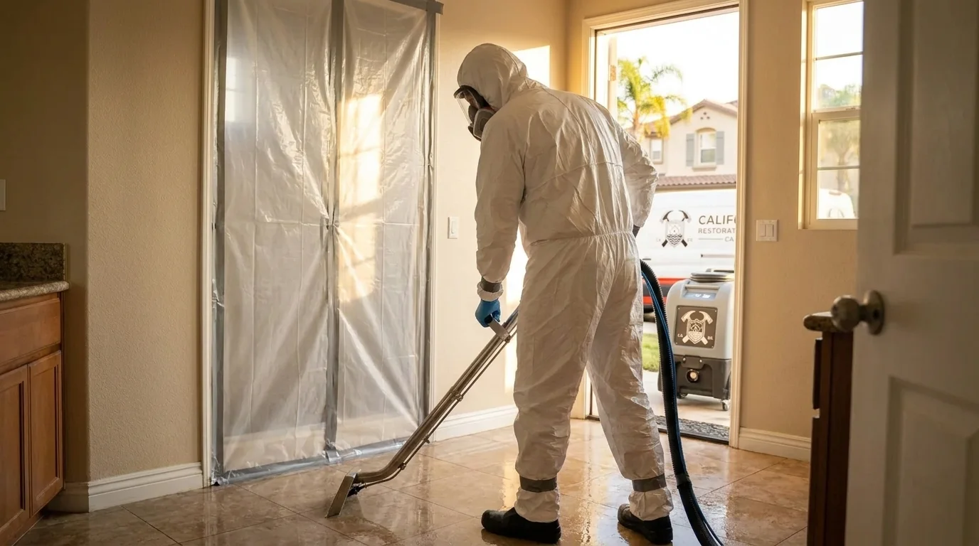 Sewage Cleanup and Sanitization